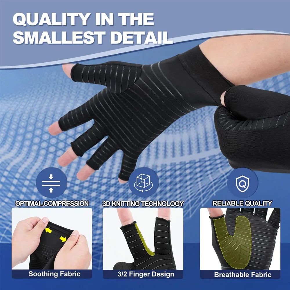 Compression Support Gloves (Pair)