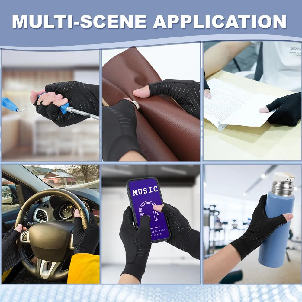 Compression Support Gloves (Pair)