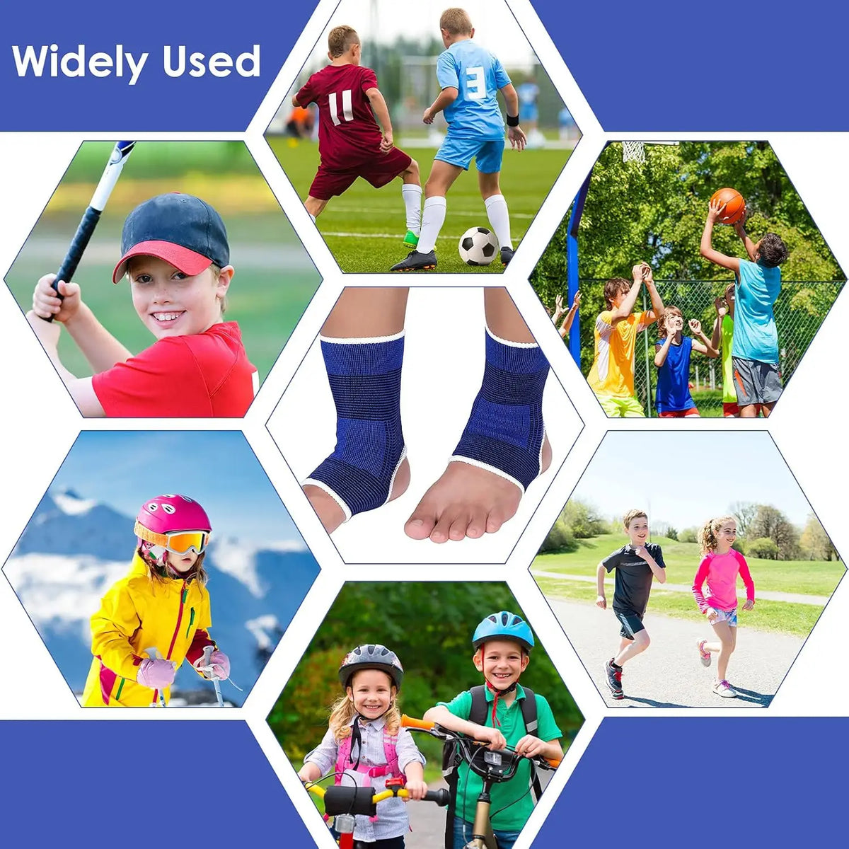 Ankle Support Sleeves (Pair)