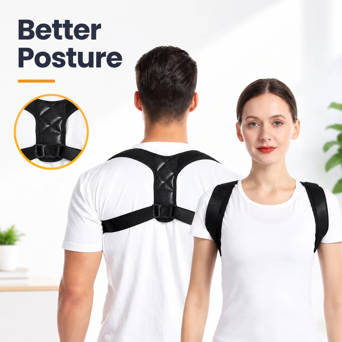 Adjustable Posture Support Brace