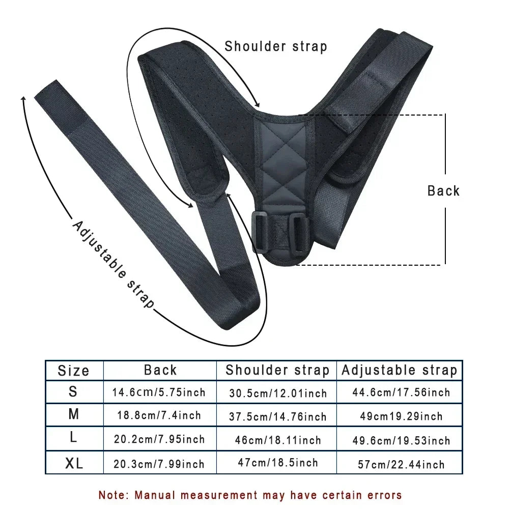 Adjustable Posture Support Brace
