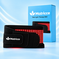 Matricce black red light therapy belt with blue packaging — brand concept